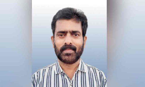 കോവിഡ് ജാഗ്രതക്ക്​ ചിത്ര സന്ദേശവുമായി അധ്യാപകൻ