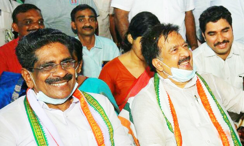 Ramesh Chennithala- Mullappally ramachandran