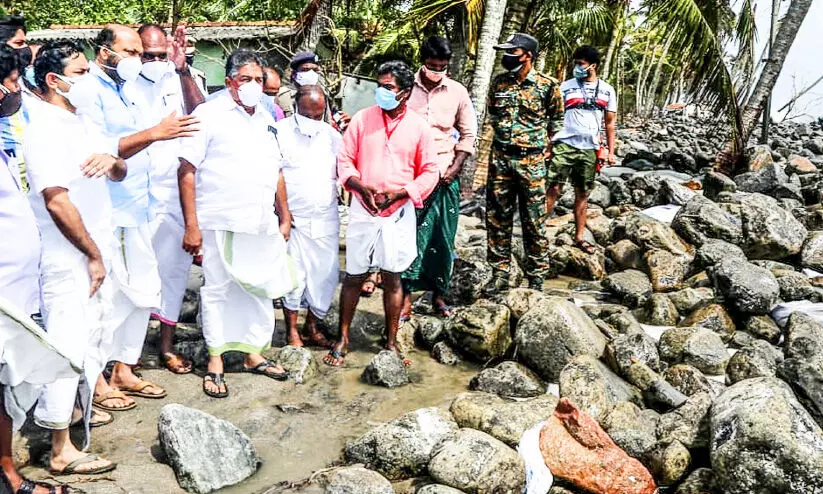 ചെല്ലാനത്തിന് 18 കോടിയുടെ അടിയന്തരപദ്ധതി