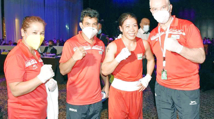 ഏ​ഷ്യ​ൻ ബോ​ക്​​സി​ങ്​: മേ​രി കോം ​ഫൈ​ന​ലി​ൽ