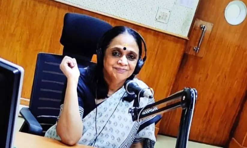 V Preetha -radio presenter