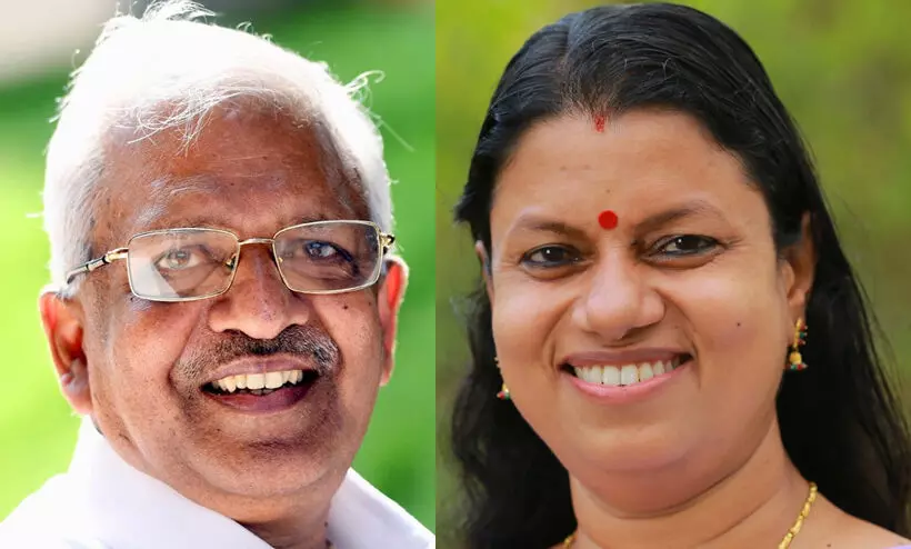 രാഹുൽ ഗാന്ധി കൊല്ലത്ത്​ ഹോട്ടൽ ബിൽ നൽകിയില്ലെന്ന്​ ജയരാജൻ; നൽകിയെന്ന ഹോട്ടലുകാരുടെ പ്രസ്​താവന പങ്കുവെച്ച്​ ബിന്ദുകൃഷ്​ണ