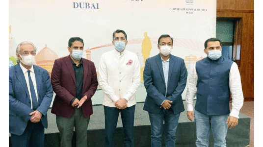 കെ.​എം.​സി.​സി നേ​താ​ക്ക​ൾ കോ​ൺ​സു​ൽ ജ​ന​റ​ലു​മാ​യി കൂ​ടി​ക്കാ​ഴ്​​ച ന​ട​ത്തി