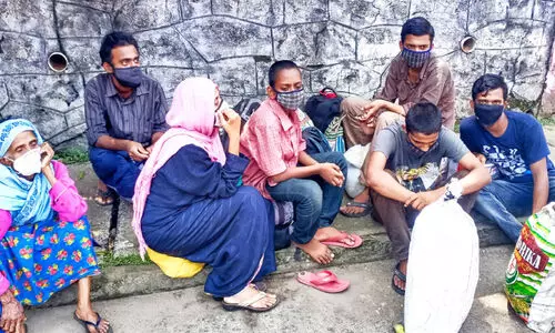 Family trapped in lockdown