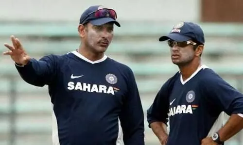 Ravi Shastri Rahul Dravid