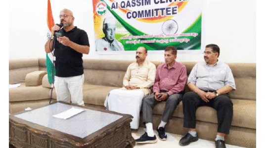 ല​ക്ഷ​ദ്വീ​പ് ജ​ന​ത​ക്ക്​ െഎക്യ​ദാ​ർ​ഢ്യം –ഒ.​െഎ.​സി.​സി ബു​റൈ​ദ