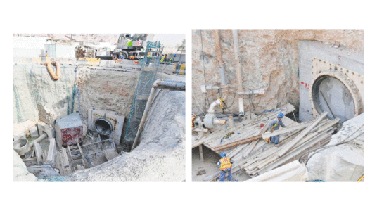 സൗത്ത് ദുഹൈൽ, ഉം ലഖ്ബ അടിസ്​ഥാന സൗകര്യ പ്രവർത്തനങ്ങൾ പുരോഗമിക്കുന്നു