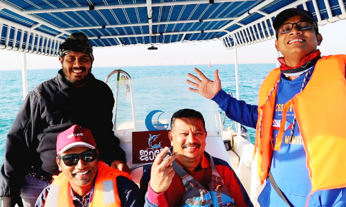 ആഴക്കടലിലെ ഹീറോകളായി ഖത്തർ മലയാളികൾ