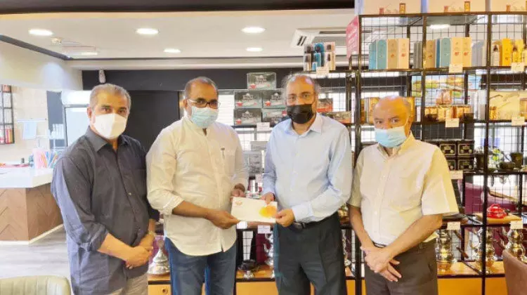 കെയർ ഫോർ കേരള: ബാബിൽ ഗ്രൂപ് 10 ലക്ഷം നൽകി കെയർ ഫോർ കേരള: ബാബിൽ ഗ്രൂപ് 10 ലക്ഷം നൽകി