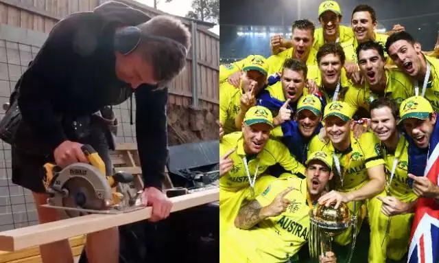 2015 ലോകകപ്പ് നേടിയ ആസ്ട്രേലിയൻ ടീമംഗം ഇപ്പോൾ ആശാരിപ്പണിയിൽ! VIDEO 2015 ലോകകപ്പ് നേടിയ ആസ്ട്രേലിയൻ ടീമംഗം ഇപ്പോൾ ആശാരിപ്പണിയിൽ! VIDEO