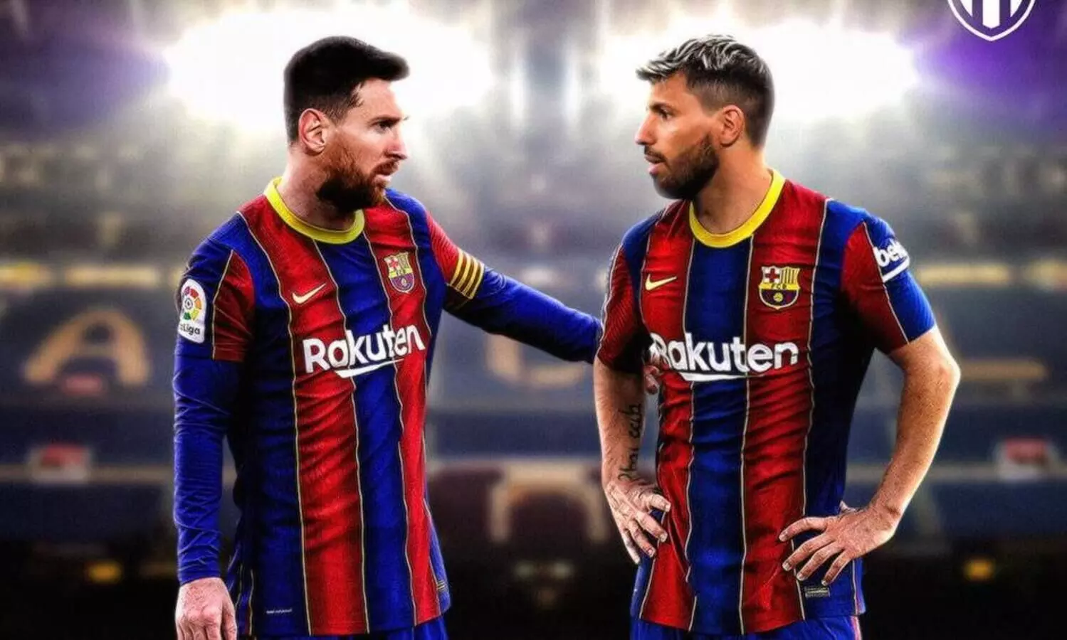 സിറ്റി വിട്ട അഗ്യൂറോ ബാഴ്​സലോണയിൽ; ഇനി മെസ്സിക്കൊപ്പം പന്തുതട്ടും