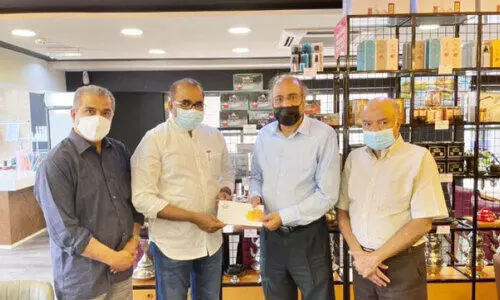 കെ​യ​ർ ഫോ​ർ കേ​ര​ള: ബാ​ബി​ൽ ഗ്രൂ​പ്‌ 10 ല​ക്ഷം ന​ൽ​കി