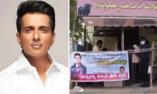 sonu sood mutton shop