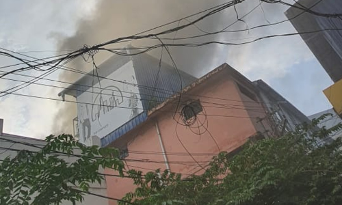 തിരുവനന്തപുരം ചാല മാർക്കറ്റിൽ തീപിടിത്തം