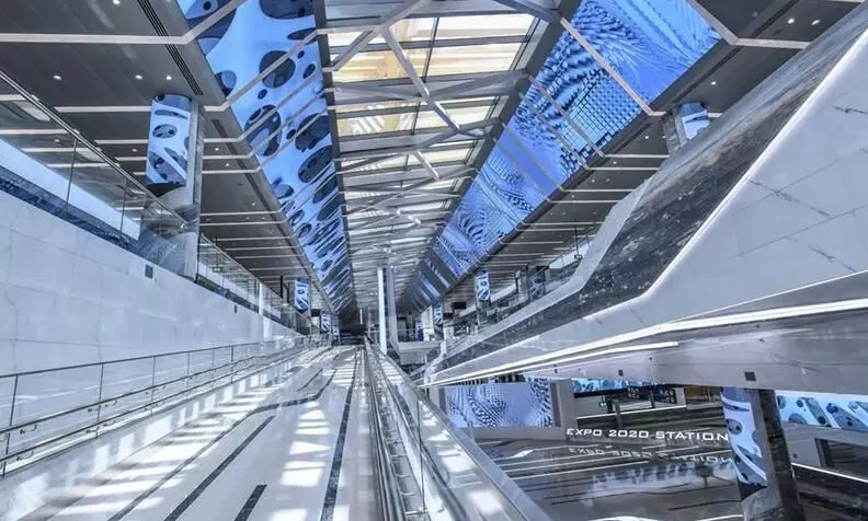 ദുബൈ എക്​സ്​പോ 2020 മെട്രോ സ്​റ്റേഷൻ തുറന്നു