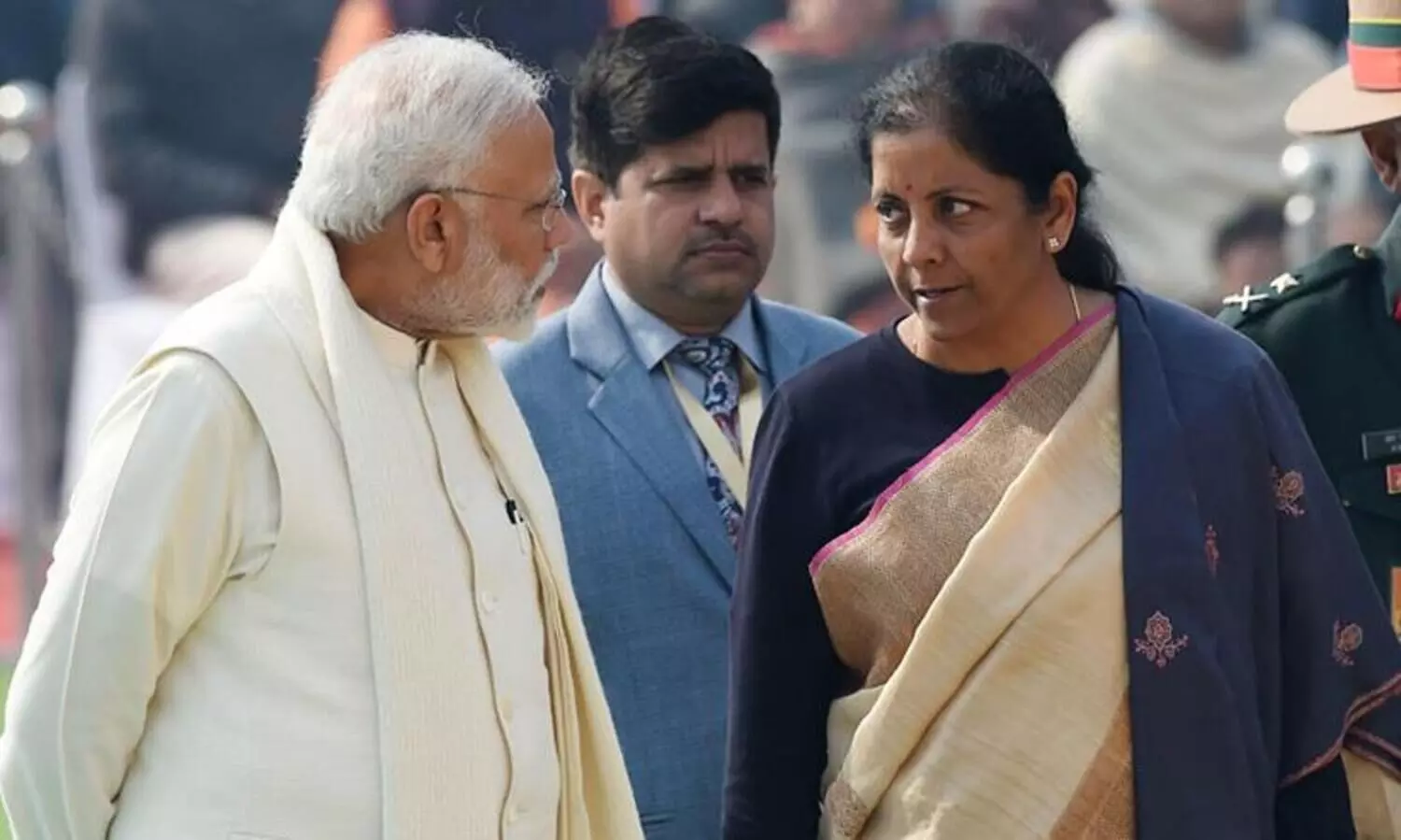 Narendra Modi and Nirmala sitharaman