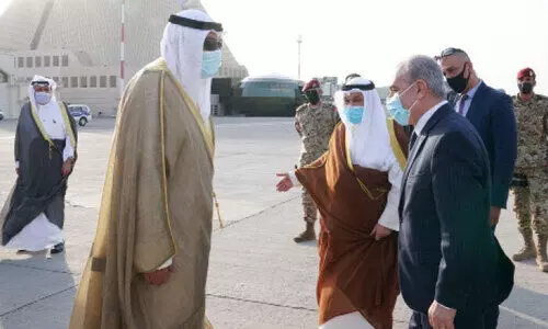 ഫ​ല​സ്​​തീ​ൻ പ്ര​ധാ​ന​മ​ന്ത്രി കു​വൈ​ത്തി​ലെ​ത്തി