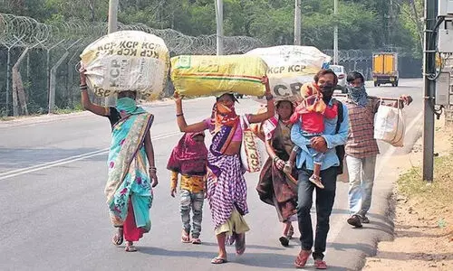 ജോലി വിലക്ക്​: അന്തർ സംസ്​ഥാന​ ​െതാഴിലാളികൾ പട്ടിണിയിലേക്ക്