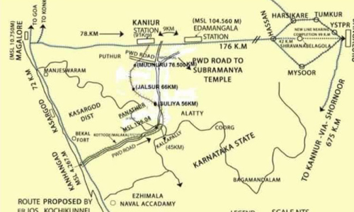 കാണിയൂർ പാതക്ക്​ സാധ്യത മങ്ങുന്നു