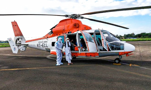 air transport -Lakshadweep
