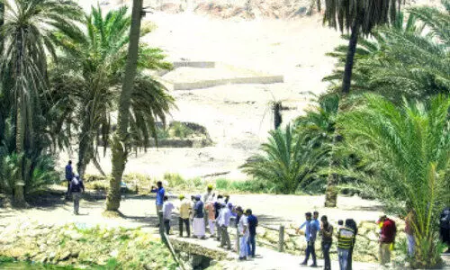 വിനോദ സഞ്ചാരികൾക്ക് ദൃശ്യ വിരുന്നൊരുക്കി തബൂക്കിലെ മഖ്ന വിനോദ സഞ്ചാരികൾക്ക് ദൃശ്യ വിരുന്നൊരുക്കി തബൂക്കിലെ മഖ്ന