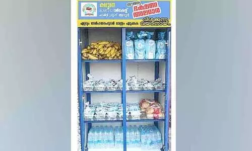 അടൂർ കെ.എസ്​.ആർ.ടി.സി ഡിപ്പോയിൽ ഭക്ഷണ അലമാര ഒരുങ്ങുന്നു