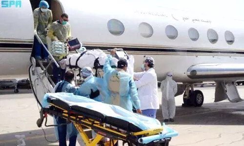 കോവിഡ്: ജോർഡനിൽനിന്ന് സ്വദേശിയെ സൗദിയിലെത്തിച്ചു കോവിഡ്: ജോർഡനിൽനിന്ന് സ്വദേശിയെ സൗദിയിലെത്തിച്ചു