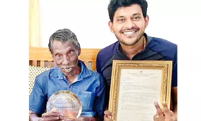 രാജപ്പനെ തേടി തായ്‌വാനില്‍നിന്ന് പുരസ്‌കാരം