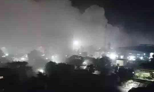 ഗ്യാസ് ചോർച്ചയെ തുടർന്ന് പരിഭ്രാന്തി; നിരവധി പേർക്ക് ശ്വാസ തടസം