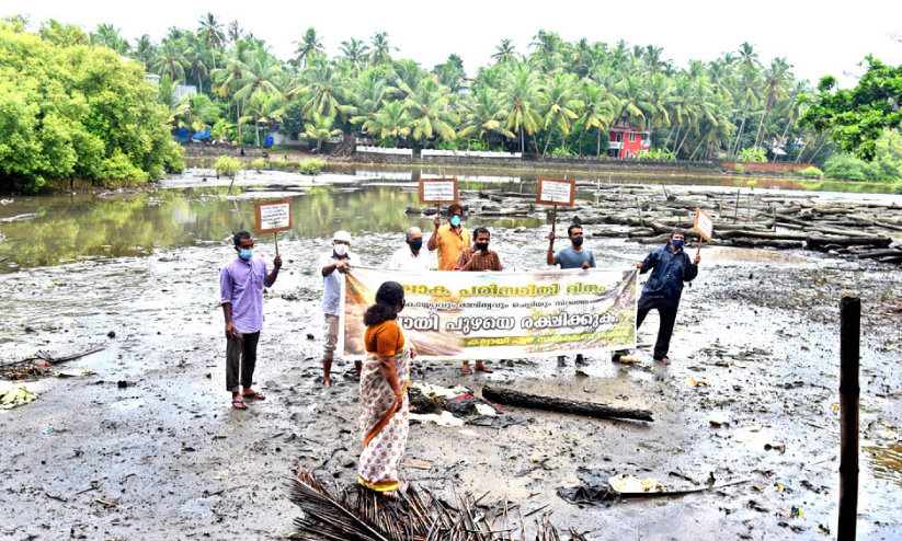 kallayi puzha protest kallayi puzha protest