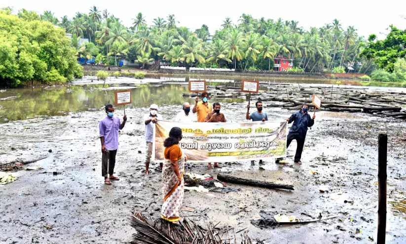 kallayi puzha protest kallayi puzha protest