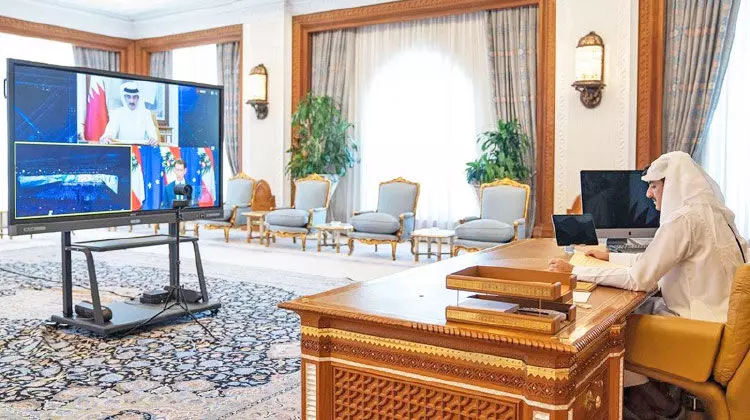 ആഗോള വെല്ലുവിളികൾ നേരിടാൻ ഒരുമിച്ച്​ നിൽക്കണം –അമീർ