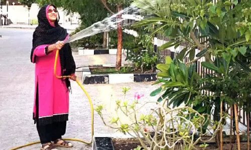 പള്ളിവളപ്പിൽ സ്​നേഹം വിളയിച്ച്​ ലൈലയും ഹനീഫും