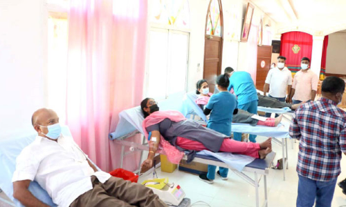 രക്തദാന ക്യാമ്പ് സംഘടിപ്പിച്ചു