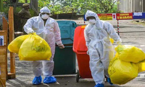 കോവിഡ്​ മണ്ണിനും പരിക്കേൽപ്പിക്കുന്നു;  ഒരു വർഷത്തിനുള്ളിൽ രാജ്യത്ത്​ ഉൽപ്പാദിപ്പിച്ചത്​​  45,308 ടൺ ബയോമെഡിക്കൽ മാലിന്യങ്ങൾ​