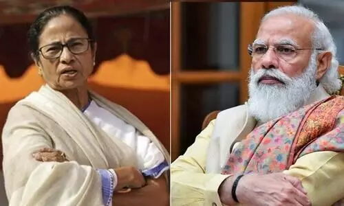 mamata banerjee and Naredra modi