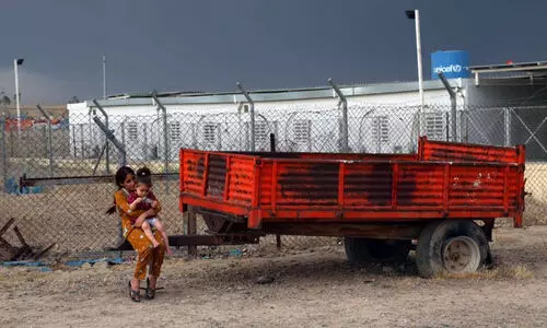 Kurdish refugee camp