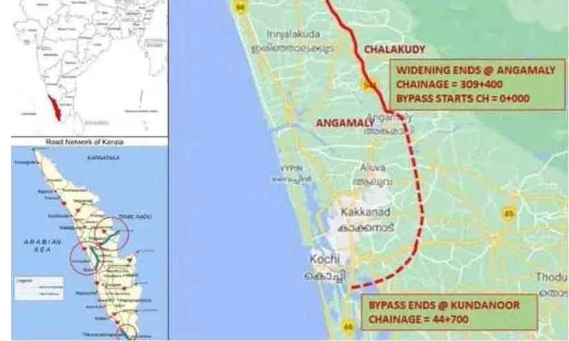 അങ്കമാലി-കുണ്ടന്നൂർ ബൈപാസ് ഒരുക്കം അതിവേഗം; ആശങ്കയിൽ ആയിരങ്ങൾ അങ്കമാലി-കുണ്ടന്നൂർ ബൈപാസ് ഒരുക്കം അതിവേഗം; ആശങ്കയിൽ ആയിരങ്ങൾ