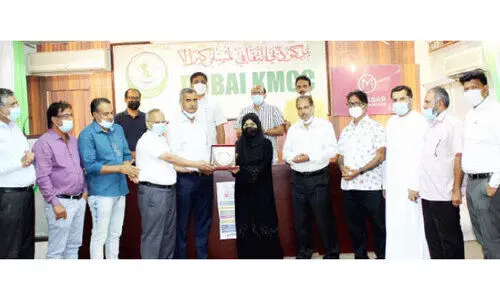 തസ്‌നീം അസ്​ലമിനെ ആദരിച്ചു