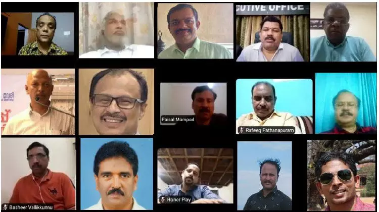 ല​ക്ഷ​ദ്വീ​പ് ഫാ​ഷി​സ്​​റ്റു​ക​ളു​ടെ പ​രീ​ക്ഷ​ണ​ഭൂ​മി –ഗ്ര​ന്ഥ​പ്പു​ര വെ​ബി​നാ​ർ സം​ഘ​ടി​പ്പി​ച്ചു