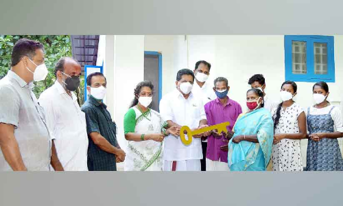 Dr. M.S. Sunils 205th love house for Leela and family