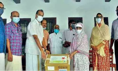 ഓക്സിജൻ കോൺസെൻട്രേറ്റർ സമർപ്പിച്ചു