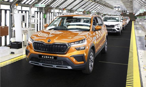 Skoda Kushaq India production begins ahead of launch