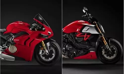 Ducati Panigale V4 launched in India BS6 Ducati Diavel 1260 launched at