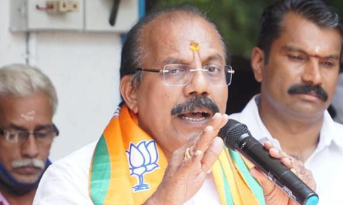 കു​ഴ​ൽ​പ​ണ​ക്കേ​സി​ൽ ബി.​ജെ.​പി​യെ തേ​ജോ​വ​ധം ന​ട​ത്തുന്നു; ഈ മാസം പത്തു മുതൽ പ്രക്ഷോഭം -എ.എൻ രാധാകൃഷ്​ണൻ