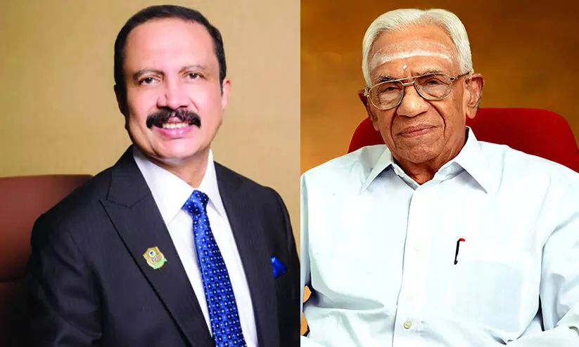 Dr Azad Moopen, Dr PK warrier Dr Azad Moopen, Dr PK warrier