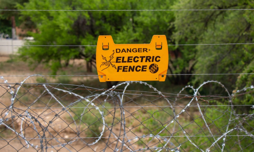 electric fence electric fence