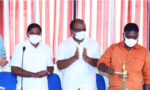 The renovated hall of the Press Club was inaugurated