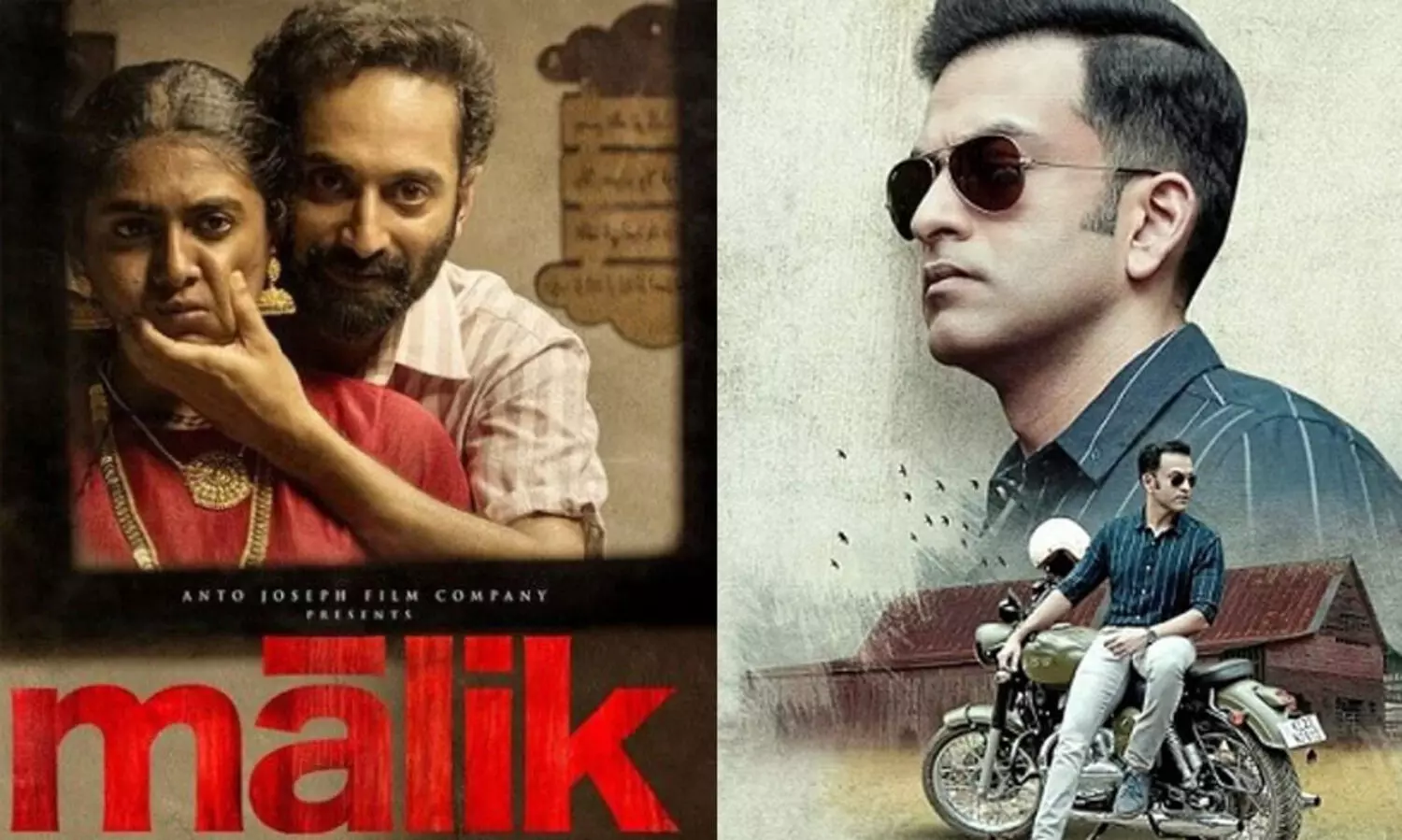 ഫഹദ്​ ചിത്രം മാലികും പൃഥ്വിയുടെ കോൾഡ്​ കേസും ഒ.ടി.ടി റിലീസിന്​