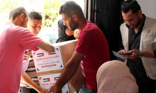 ഗസ്സയിലേക്ക്​ യു.എ.ഇ ഭക്ഷണവും മരുന്നും അയച്ചു